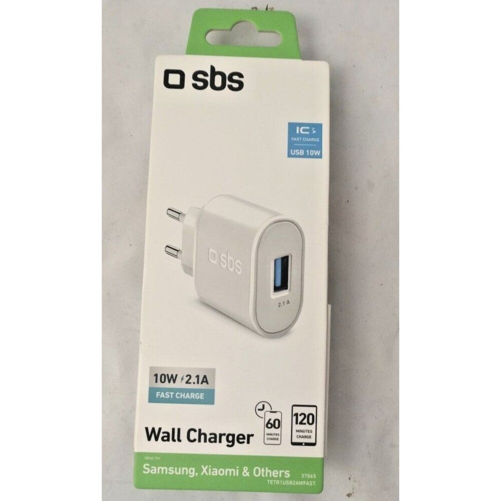 SBS TETR1USB2AWFAST Indoor AC 5 V Weiß ~D~